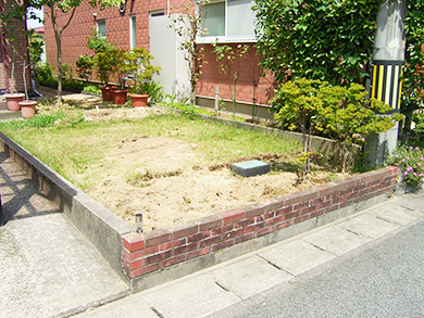 着手前